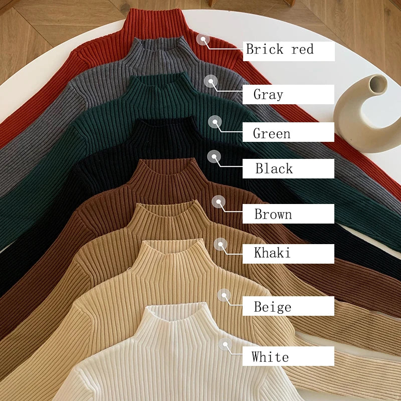 Long Sleeve Casual Slim Pullover