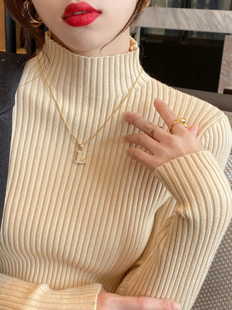Long Sleeve Casual Slim Pullover